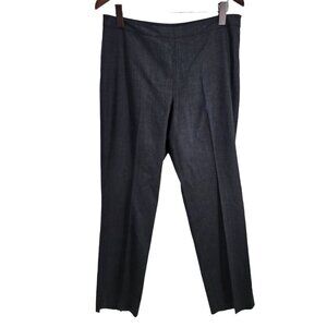Lafayette 148 New York Bleecker Slim-Leg Pants Women's‎ Size 8 Gray